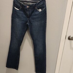Wrangler Blue Straight Leg Jeans